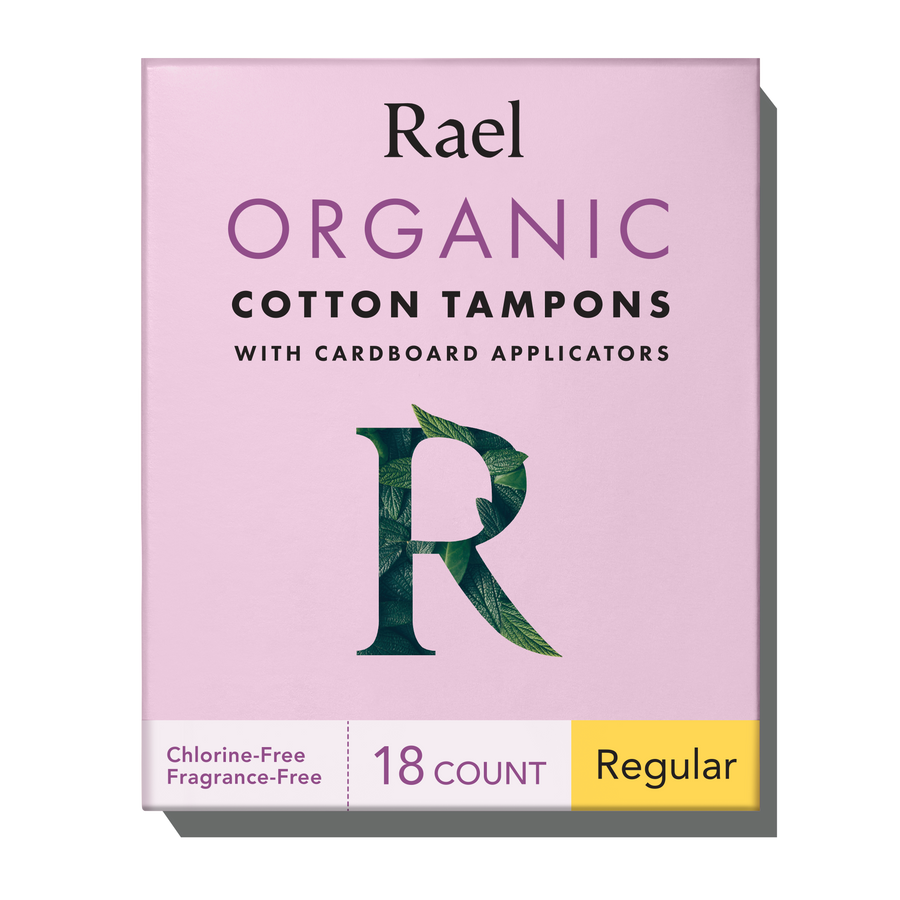 Regular Cardboard Applicator Tampons Made With Organic Cotton J0